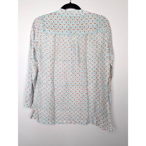 Roberta Roller Rabbit cotton silk top Small - Picture 2 of 7